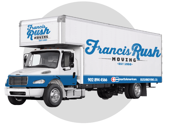 Francis Rush Local moves for your home or business are completed with care and and completed quickly!