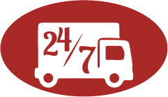 Our 24/7 Service ensures that your move will be completed on your schedule!